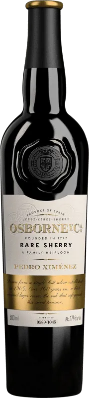 Osborne PX Pedro Ximénez Jerez-Xérès-Sherry Solera Viejo Botella Medium 50 cl.