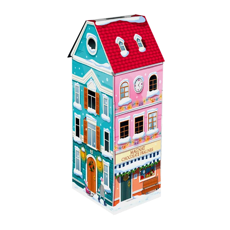 Lata bombones jelly leche 'Casa adosada' 100g