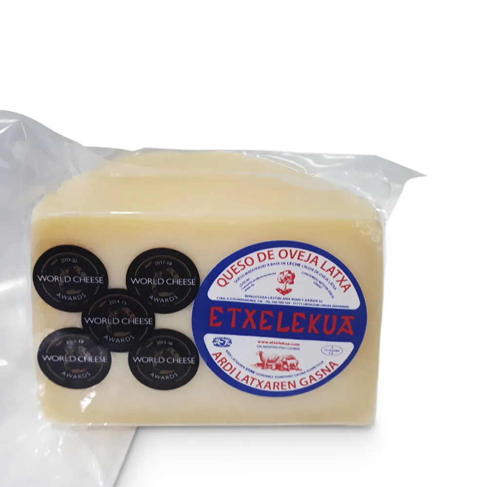 AUTÉNTICO QUESO DE PASTOR DE OVEJA LATXA - 2 X 700gr