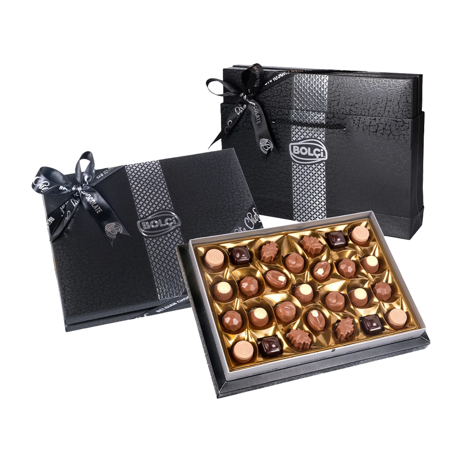 Caja bombones surtidos 'Diamond Black' 330g