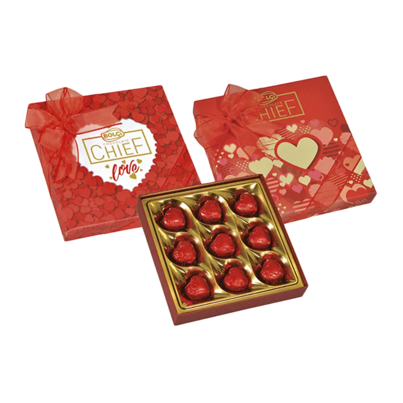 Estuche bombones surtidos 'Love box' 108g