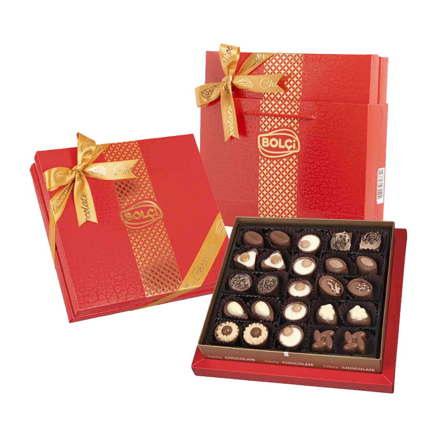 Caja bombones surtidos 'Diamond Red' 290g