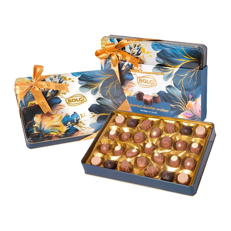 Lata bombones surtidos 'Rhapsody blue' 330g