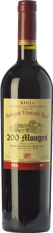 Vinícola Real 200 Monges Rioja Gran Reserva 75 cl.