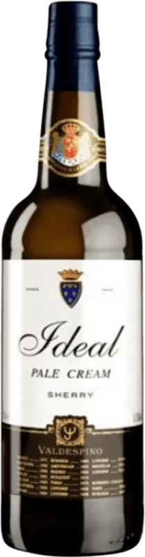 Valdespino Ideal Palomino Fino Jerez-Xérès-Sherry Cream — Crema, Pale — Pálido 1 L.