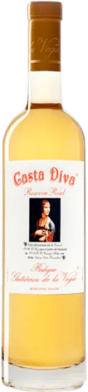 Gutiérrez de la Vega Casta Diva Real Moscato Alicante Reserva Botella Medium 50 cl.