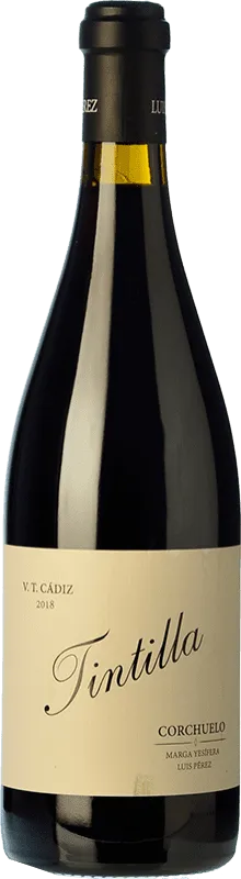 Luis Pérez Corchuelo Tintilla Vino de la Tierra de Cádiz Crianza 75 cl.