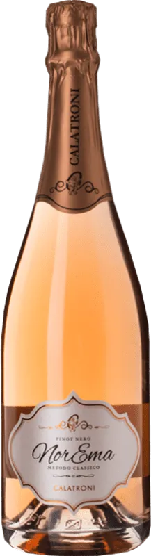 Calatroni Norema Pinot Negro Extra Brut Oltrepò Pavese Classico — Clásico, Rosé — Rosado 75 cl.