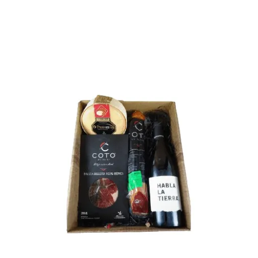 Cesta Regalo Navidad Lote Gourmet Plasencia