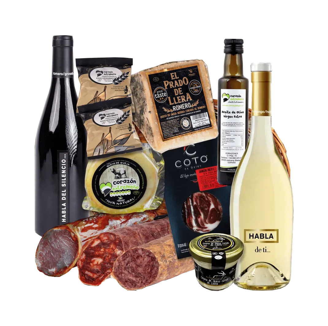 Cesta Gourmet Cabeza del Buey