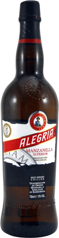 Williams & Humbert Alegría Palomino Fino Manzanilla-Sanlúcar de Barrameda 75 cl.