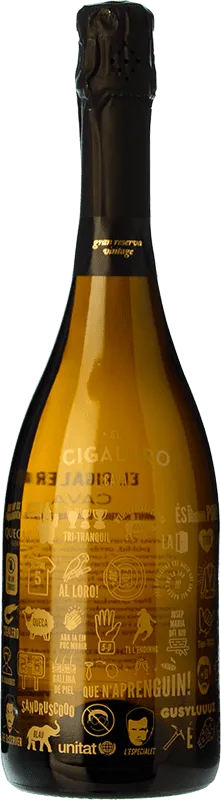 Martí Serdà El Cigalero Brut Nature Cava Gran Reserva 75 cl.