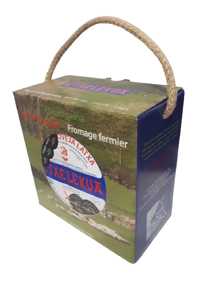 Caja de Regalo Autentico Queso Semicurado de Oveja