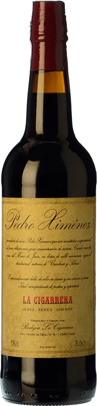 La Cigarrera PX Pedro Ximénez Manzanilla-Sanlúcar de Barrameda Viejo 75 cl.