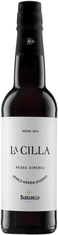 Barbadillo La Cilla Pedro Ximénez Manzanilla-Sanlúcar de Barrameda Media Botella 37 cl.