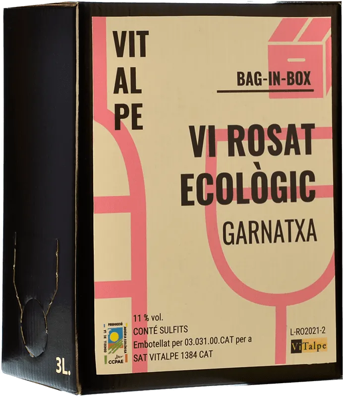 Vitalpe Doll Diví Garnacha Joven Eco — Ecológico Bag in Box 3 L.