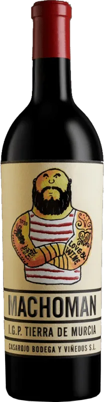 Casa Rojo Macho Man Monastrell Jumilla Botella Jéroboam-Doble Mágnum 3 L.