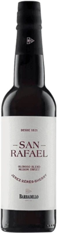 Barbadillo San Rafael Palomino Fino Medium — Semi Jerez-Xérès-Sherry Media Botella 37 cl.
