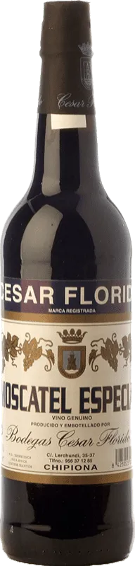César Florido Moscatel Vino de la Tierra de Cádiz Especial 75 cl.