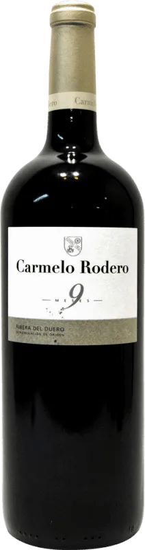 Carmelo Rodero 9 Meses Tempranillo Ribera del Duero Botella Magnum 1,5 L.