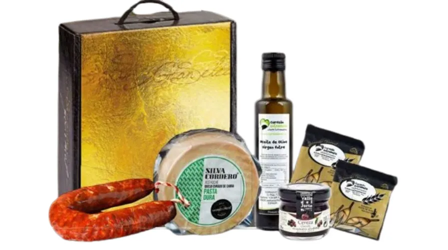 Cesta Regalo Navidad Lote Gourmet La Coronada