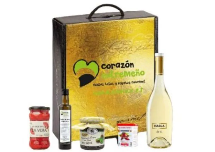 Cesta Regalo Navidad Lote Gourmet Vegano Turda
