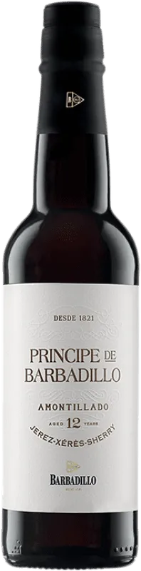 Barbadillo Príncipe Palomino Fino Jerez-Xérès-Sherry Amontillado Media Botella 37 cl.