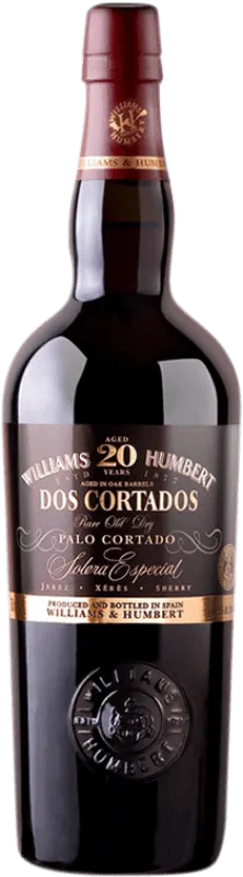 Williams & Humbert 2 Dos Cortados Palomino Fino Jerez-Xérès-Sherry Palo Cortado 20 Años Botella Medium 50 cl.