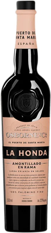 Osborne La Honda Palomino Fino Jerez-Xérès-Sherry Amontillado, Fino en Rama Botella Medium 50 cl.
