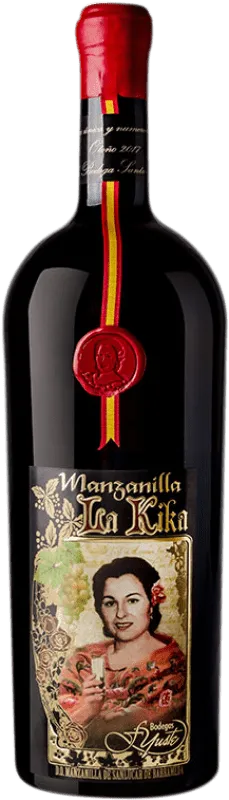 Yuste La Kika Palomino Fino Manzanilla-Sanlúcar de Barrameda Botella Magnum 1,5 L.