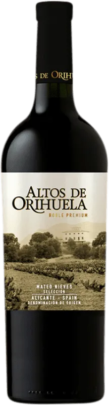 Mateo Altos de Orihuela Monastrell Alicante Premium Roble 75 cl.