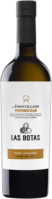 Las Botas Perpendicular Palomino Fino Jerez-Xérès-Sherry Amontillado Botella Medium 50 cl.