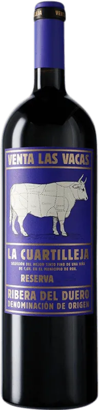 Vizcarra Venta las Vacas Finca La Cuartilleja Tempranillo Ribera del Duero Reserva Botella Magnum 1,5 L.