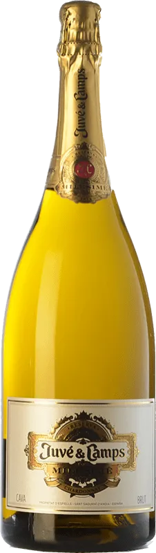Juvé y Camps Chardonnay Brut Cava Millésimé Gran Reserva Botella Magnum 1,5 L.