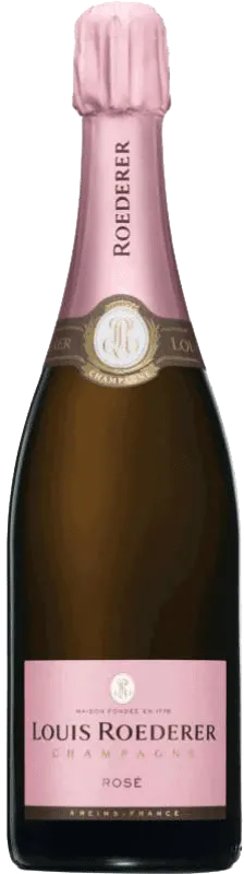 Louis Roederer Brut Champagne Rosé — Rosado Gran Reserva Media Botella 37 cl.