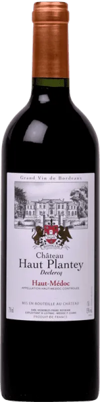 Château Haut Plantey Declercq Médoc 75 cl.