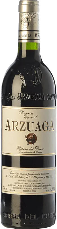 Arzuaga Tempranillo Ribera del Duero Especial Reserva 75 cl.