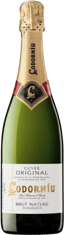 Codorníu Brut Nature Cava Cuvée, Original Crianza Eco — Ecológico 75 cl.
