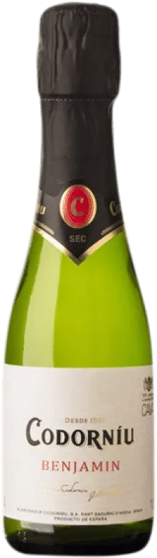 Caja de 3 unidades Codorníu Benjamín Brut Cava Botellín 20 cl.