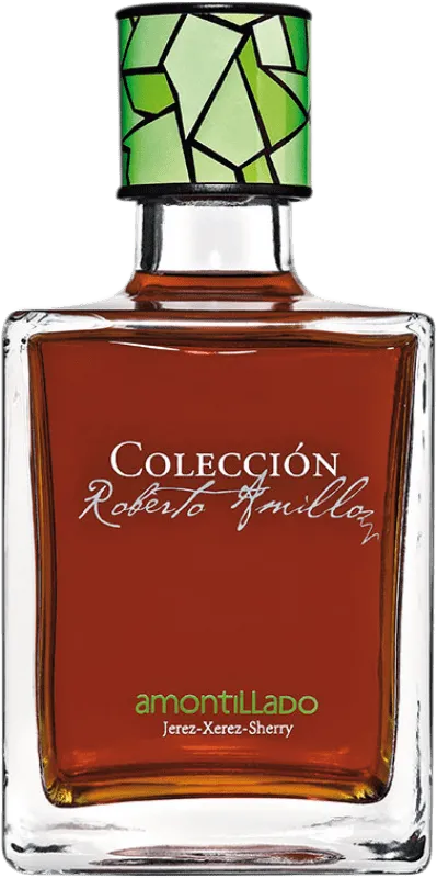 Espíritus de Jerez Roberto Amillo Palomino Fino Jerez-Xérès-Sherry Amontillado, Colección Botella Medium 50 cl.