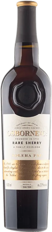 Osborne PAP Medium — Semi Jerez-Xérès-Sherry Solera, Rare — Exclusivo Botella Medium 50 cl.