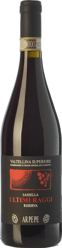 Ar.Pe.Pe. Sassella Ultimi Raggi Nebbiolo Valtellina Superiore — Superior Reserva 75 cl.