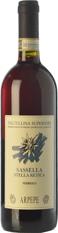 Ar.Pe.Pe. Sassella Stella Retica Nebbiolo Valtellina Superiore — Superior 75 cl.