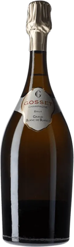 Gosset Grand Chardonnay Brut Champagne Blanc de Blancs Botella Magnum 1,5 L.