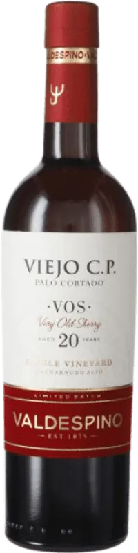 Valdespino CP Palomino Fino Jerez-Xérès-Sherry Palo Cortado VOS Very Old Sherry — Muy Viejo 20 Años Botella Medium 50 cl.
