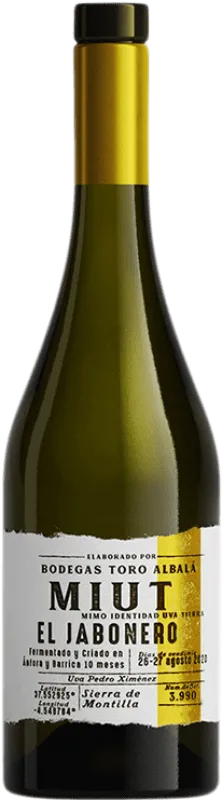 Toro Albalá Miut El Jabonero Pedro Ximénez Montilla-Moriles Crianza 75 cl.