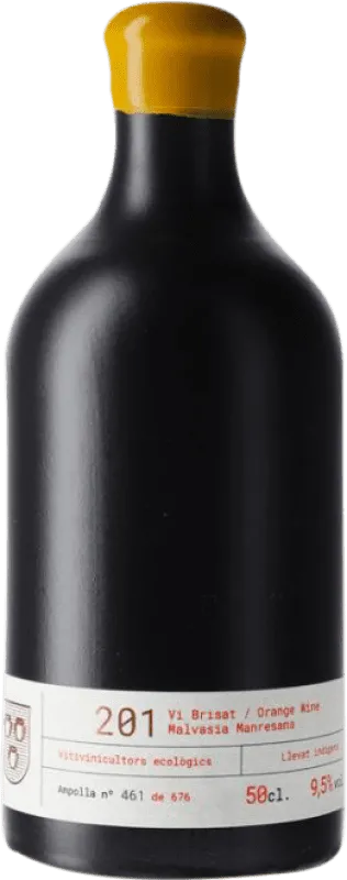 Vino Naranja Oller del Mas 201 Malvasía Pla de Bages Botella Medium 50 cl.