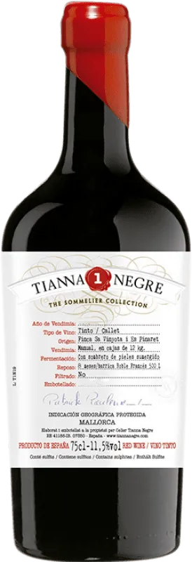 Tianna Negre The Sommelier Nº 1 Callet Vi de la Terra de Mallorca Collection — Colección 75 cl.
