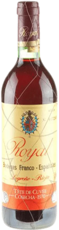 Bodegas Franco Españolas Tête Rioja Cuvée, Royal — Real Gran Reserva 1970 75 cl.