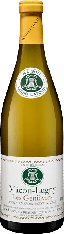 Louis Latour Les Genièvres Chardonnay Vin de Pays Mâcon-Lugny 75 cl.